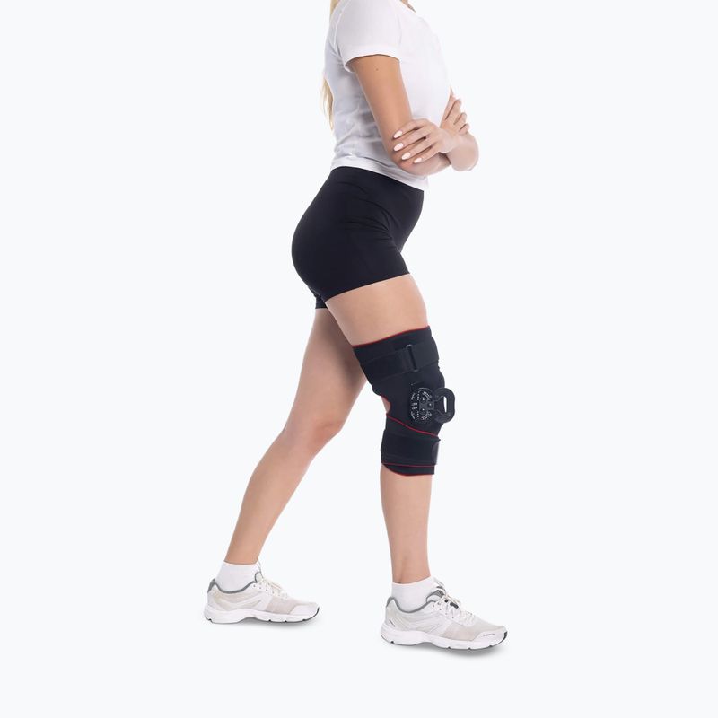 Ginocchiera MSupport Red black 3