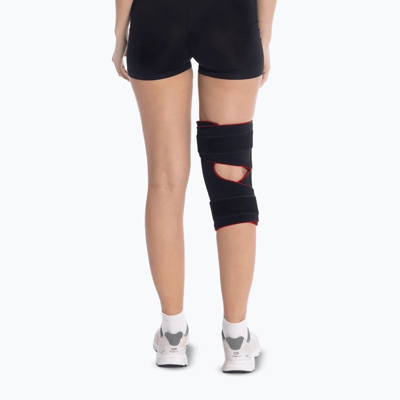 Ginocchiera stabilizzatrice MSupport Red black 2