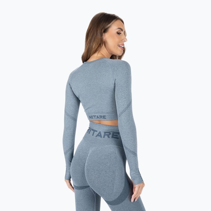 MITARE Push Up Max Crop Top donna K084 blu chiaro 3