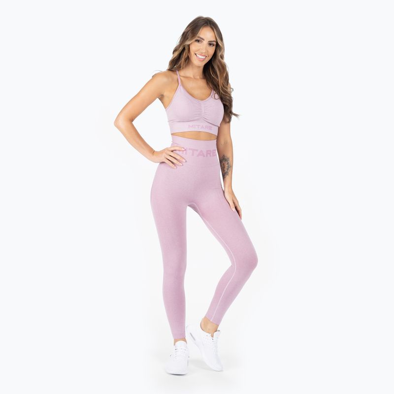 MITARE Push Up Max Leggings donna K001 viola chiaro 2