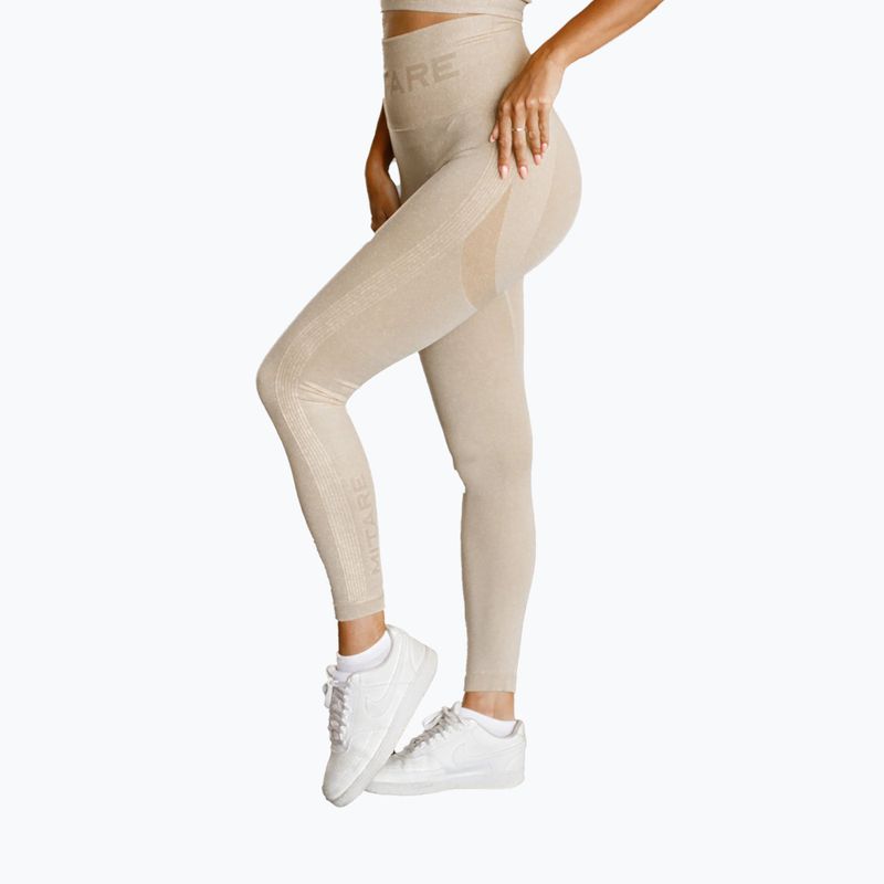MITARE leggings donna Push Up Max K001 beige 7