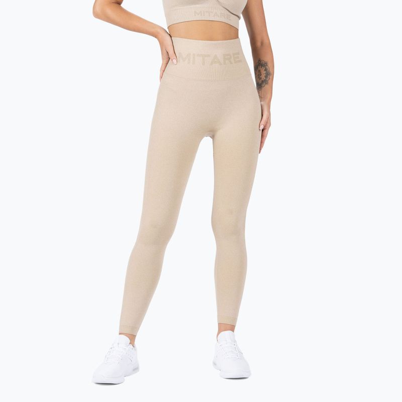 MITARE leggings donna Push Up Max K001 beige