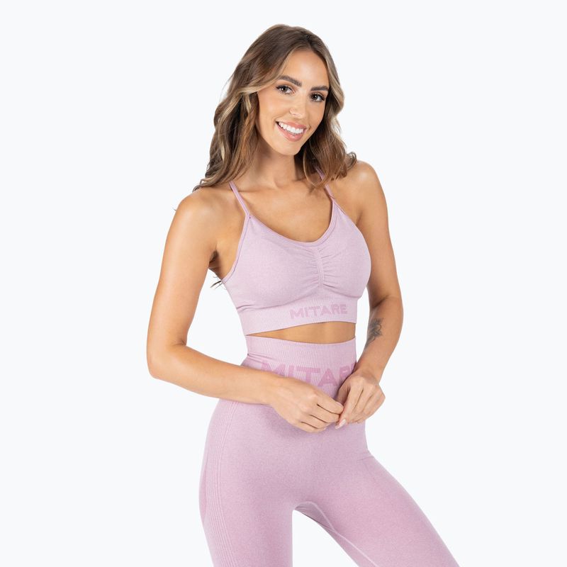 Reggiseno fitness MITARE Push Up Max K002 viola chiaro
