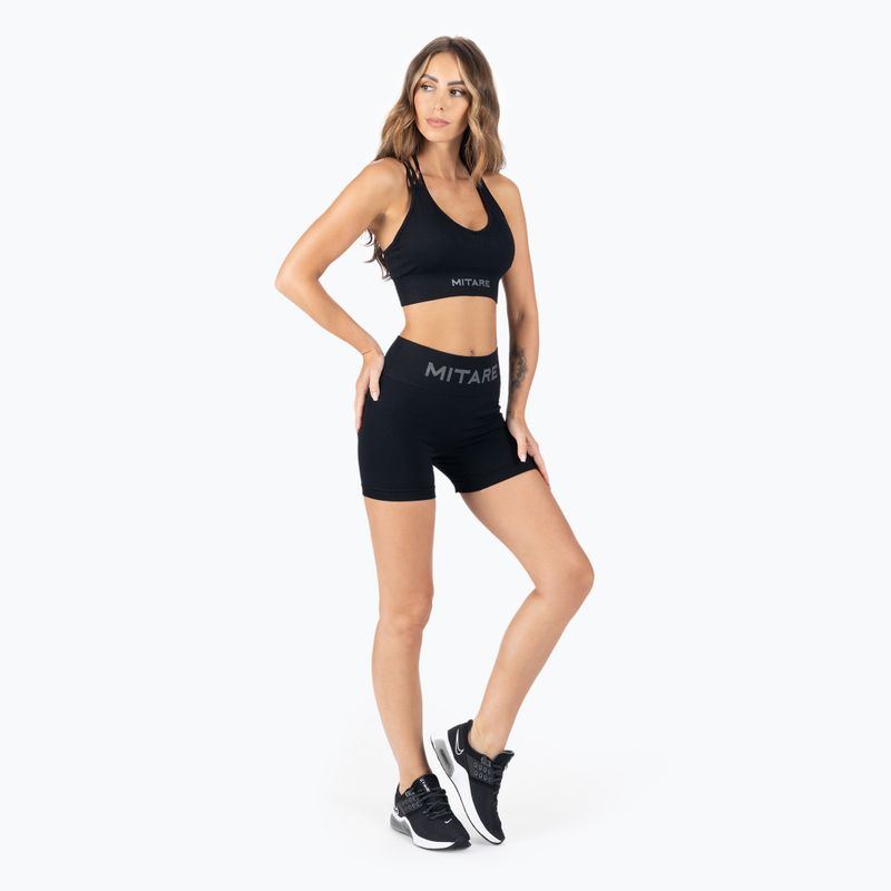 Pantaloncini da allenamento MITARE Push Up Sunny donna K115 nero 2