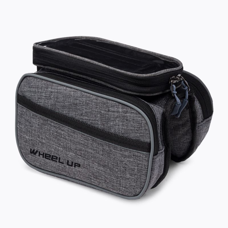 Borsa per telaio di bicicletta Wheel Up 13507 grigio