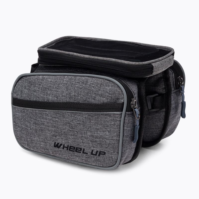 Borsa per telaio di bicicletta Wheel Up 13507 grigio 2