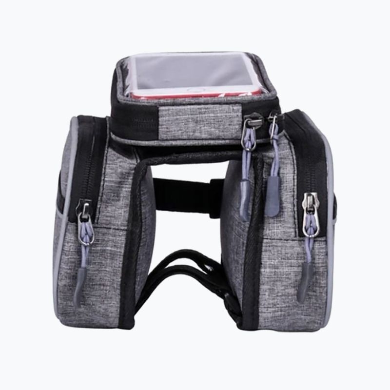 Borsa per telaio di bicicletta Wheel Up 13507 grigio 9