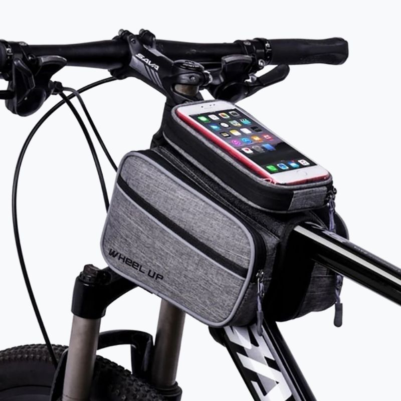 Borsa per telaio di bicicletta Wheel Up 13507 grigio 10