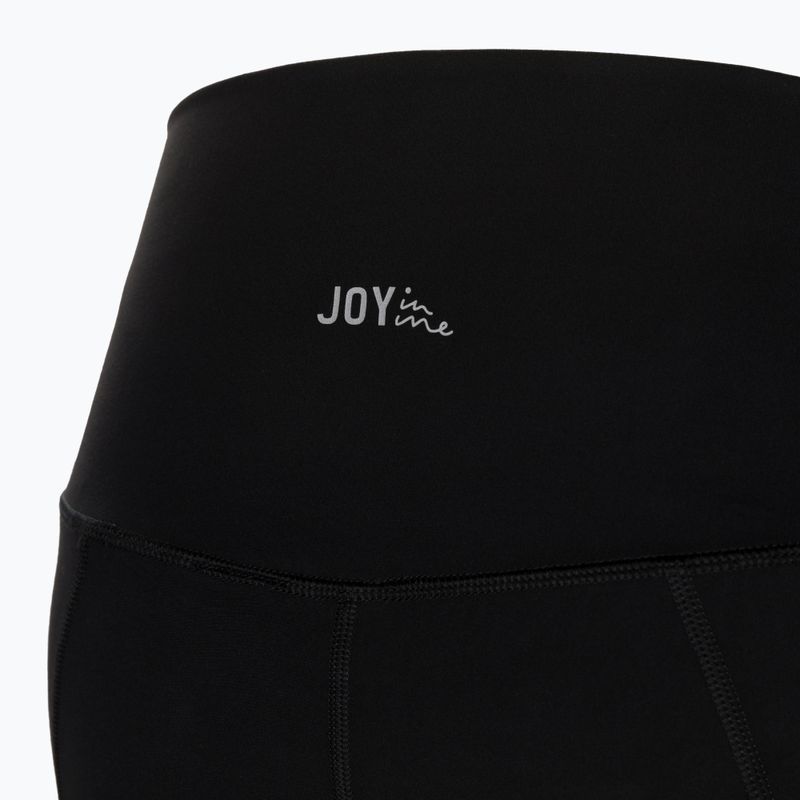 Pantaloncini da yoga da donna JOYINME Rise nero 3