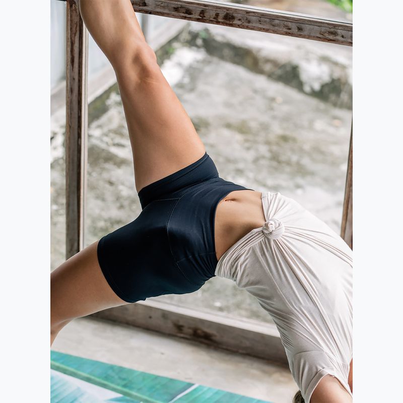 Pantaloncini da yoga da donna JOYINME Rise nero 6