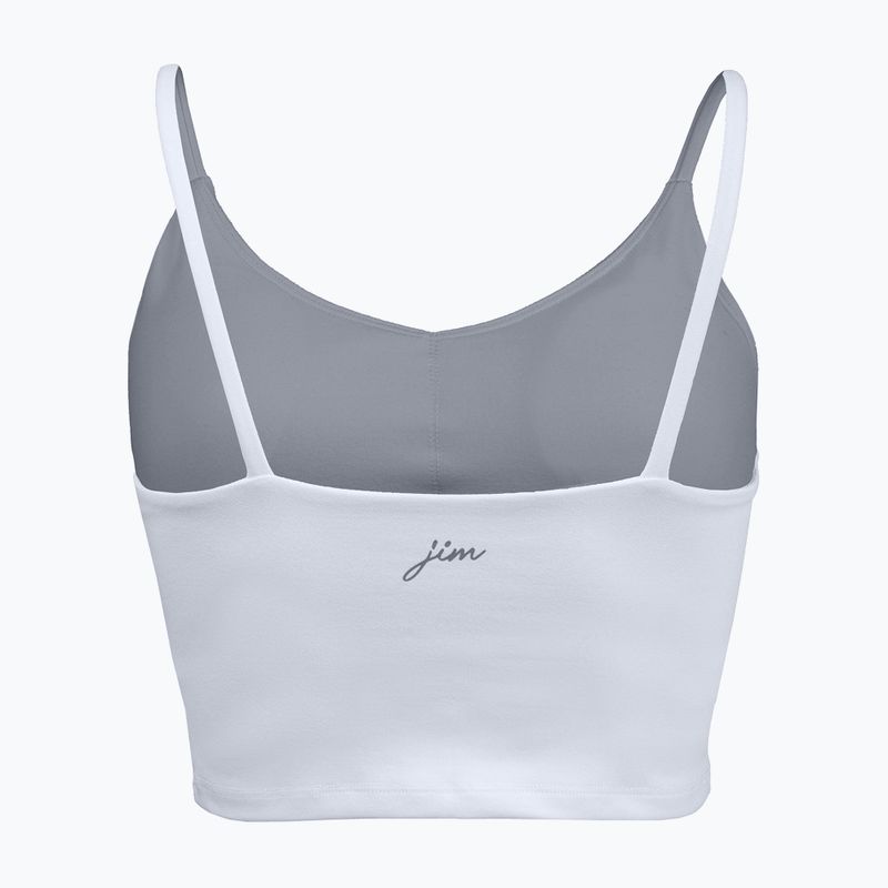 Top yoga donna JOYINME Feel bianco 4