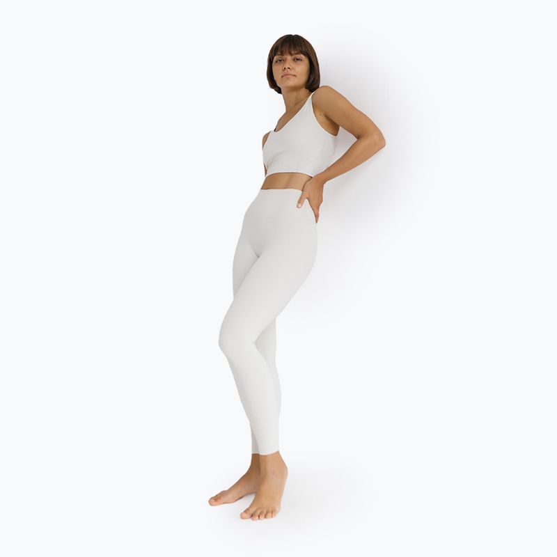 Leggings yoga donna JOYINME 7/8 Oneness Ease bianco crema 2