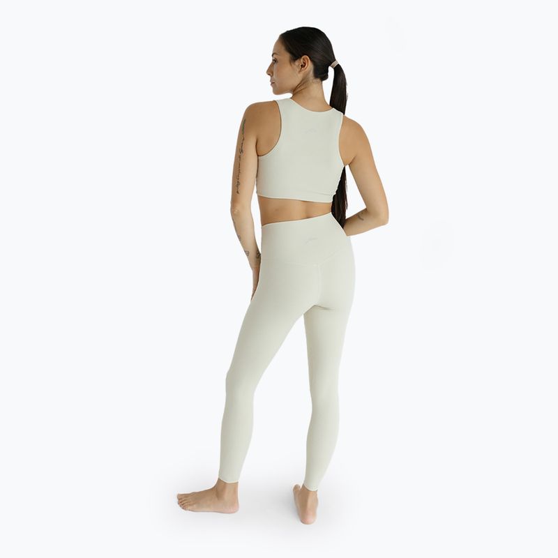 Leggings yoga donna JOYINME Unity a coste 7/8 crema di burro 3