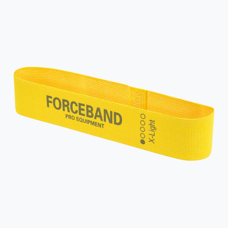 Set di nastri in tessuto per esercizi FORCEBAND Mini Band 5 pz. + E-BOOK multicolore 3
