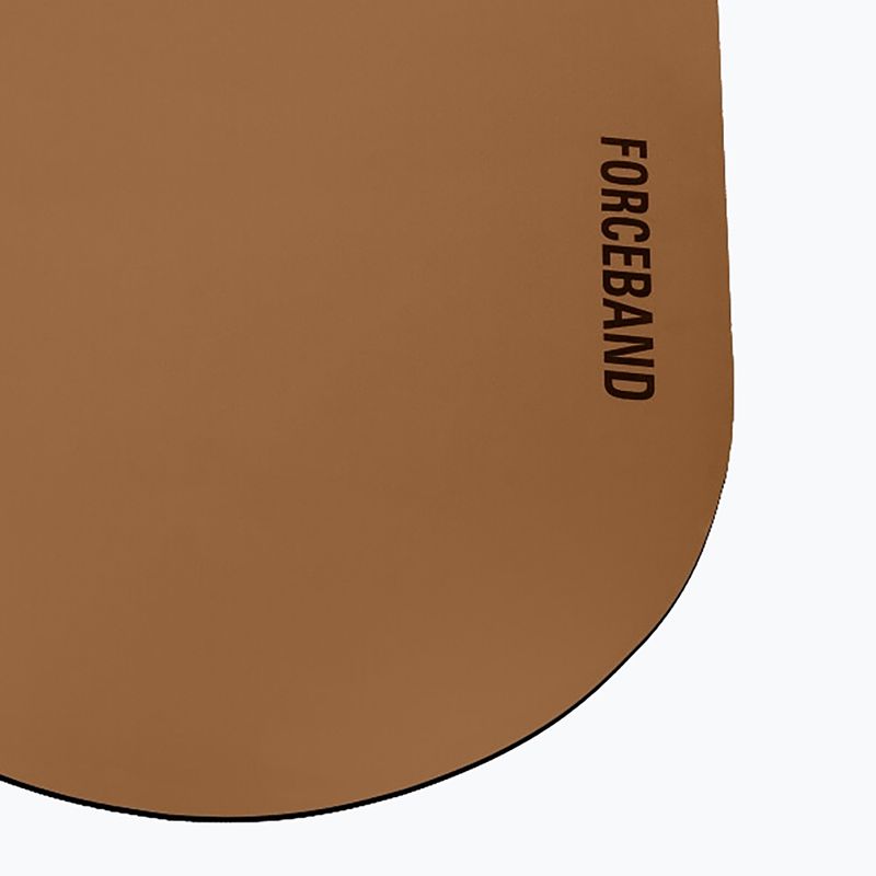 Tappetino da yoga FORCEBAND PU Cinnamon 5 mm cinnamon 2