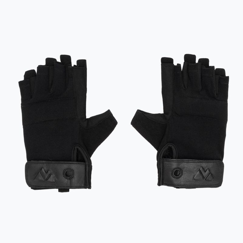 Guanti da arrampicata Volven Ferrata Half Finger black 2