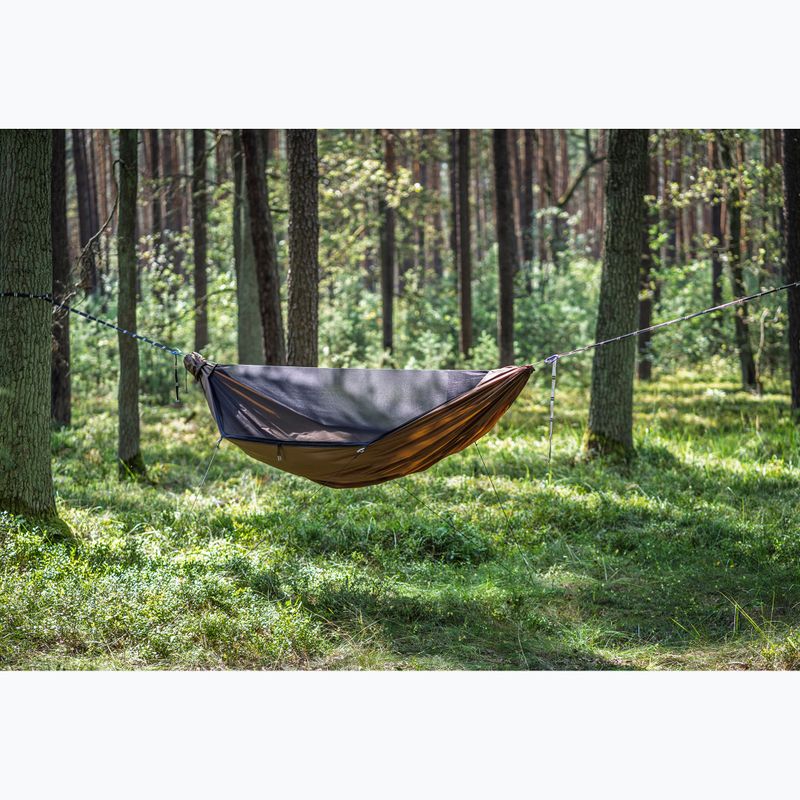 Amaca da trekking Lesovik Draka choco root 3