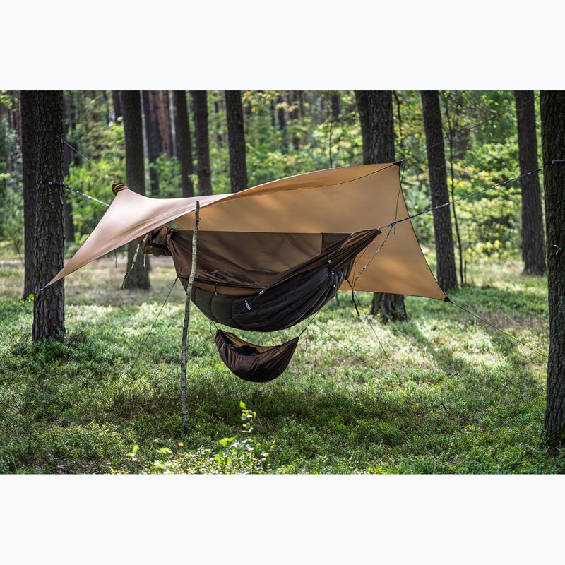 Amaca da trekking Lesovik Draka choco root 4