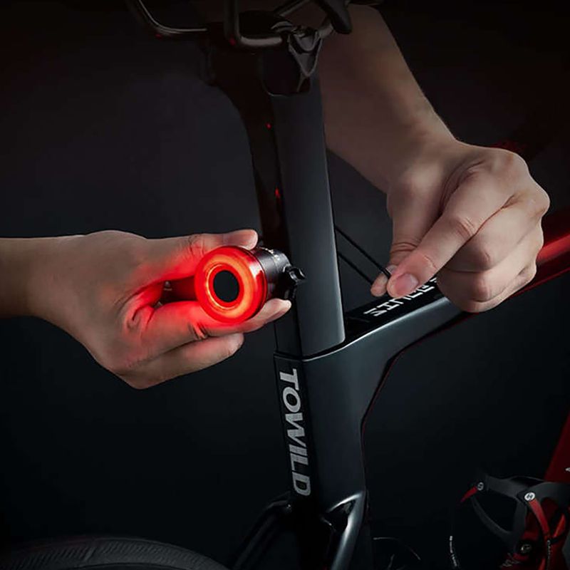 Set di luci per bici Towild CL1200 + TL03 black 4