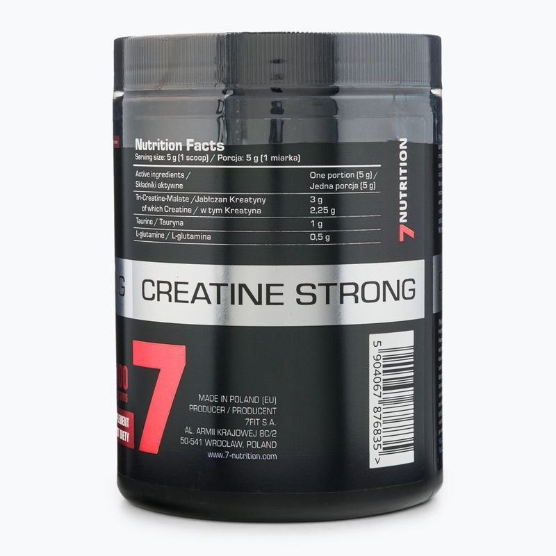 7Nutrition Strong creatina 400 g Limone 3
