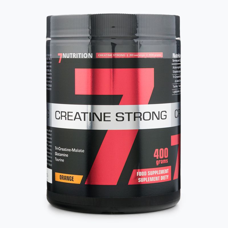 7Nutrition Strong creatina 400 g Arancione