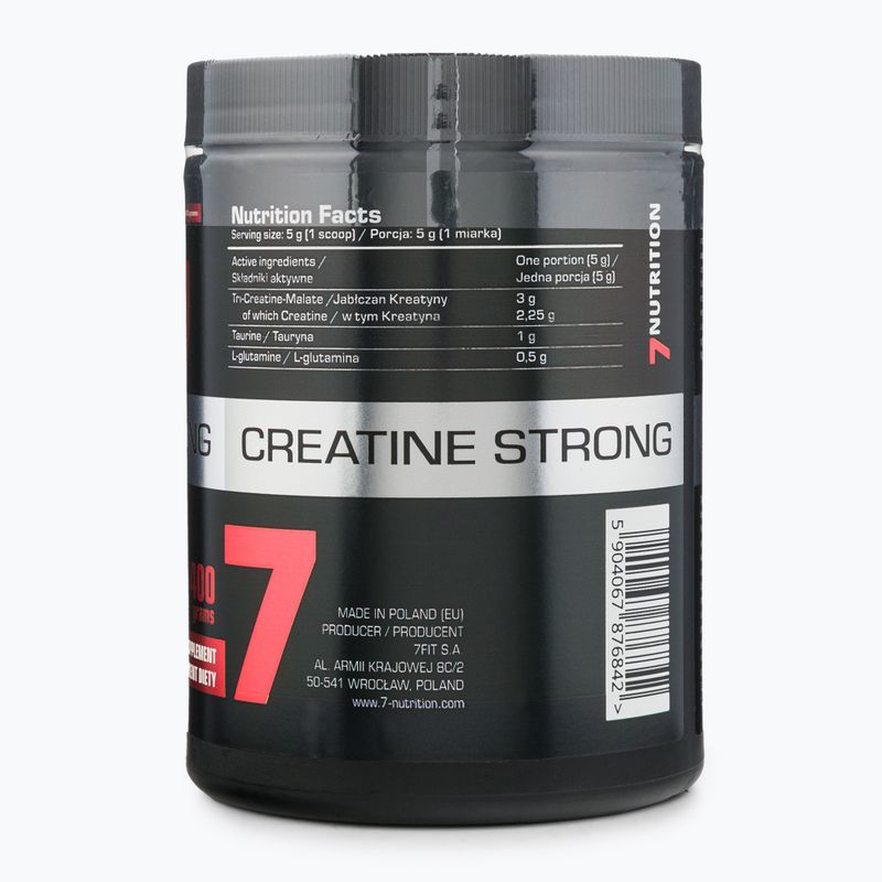 7Nutrition Strong creatina 400 g Arancione 3