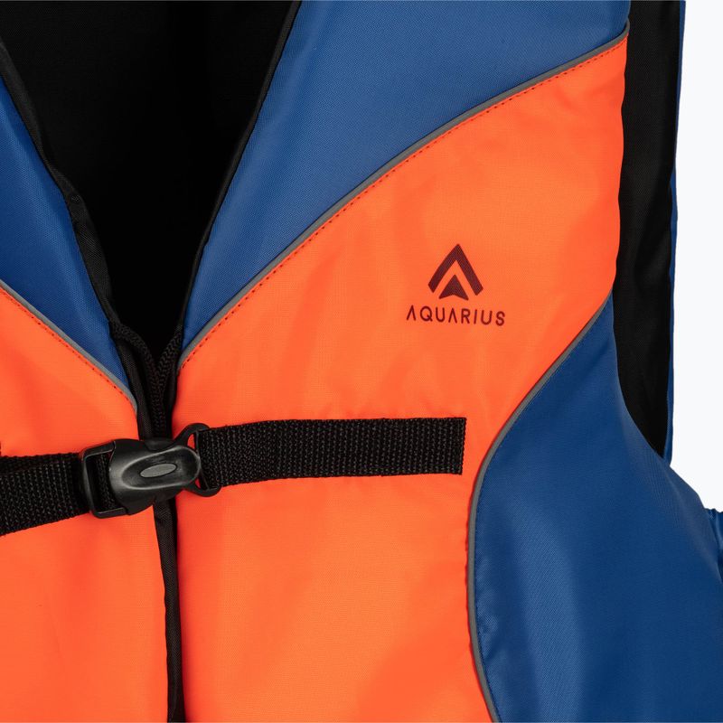 Gilet Aquarius Standard blu/arancio con ascensore 3