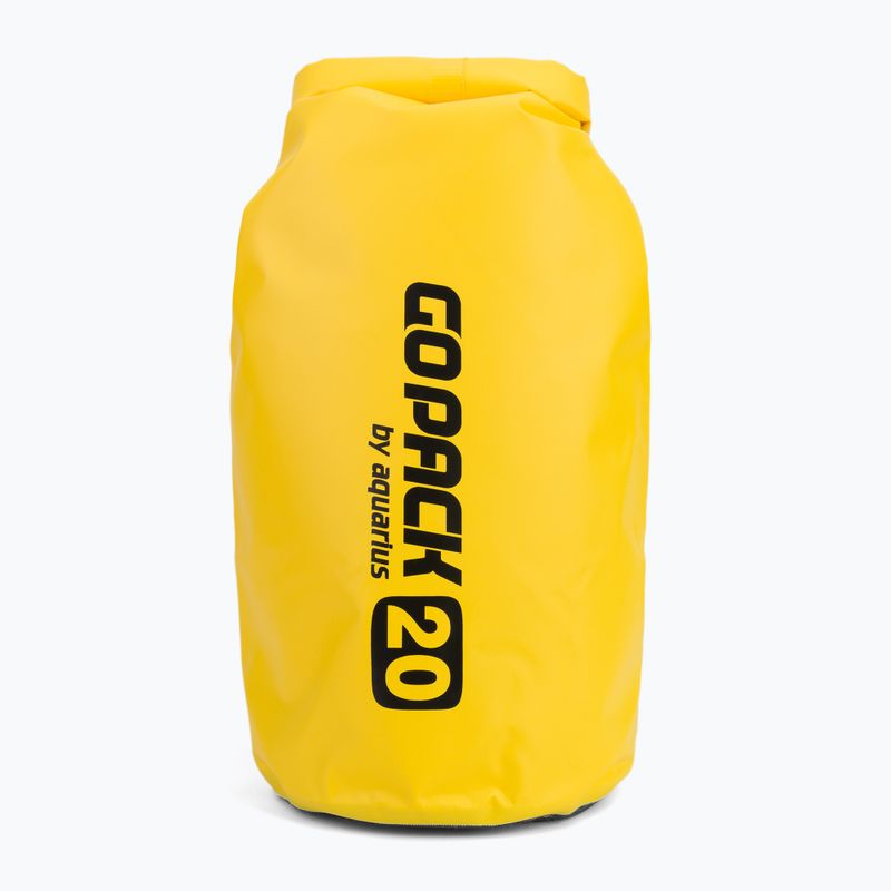 Aquarius GoPack 20 l borsa impermeabile giallo
