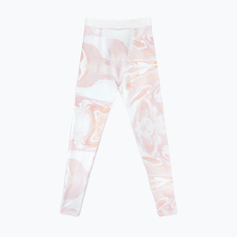 Leggings donna Chiara Wear Penny salmone pastello-liquido