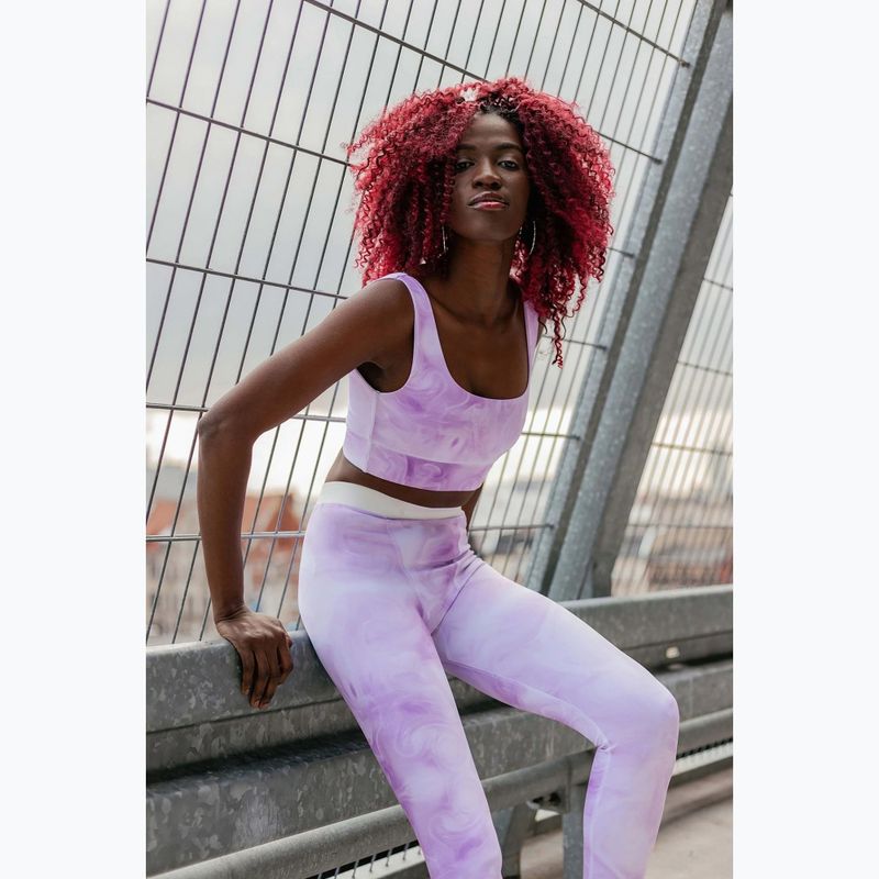 Leggings donna Chiara Wear Penny viola 3