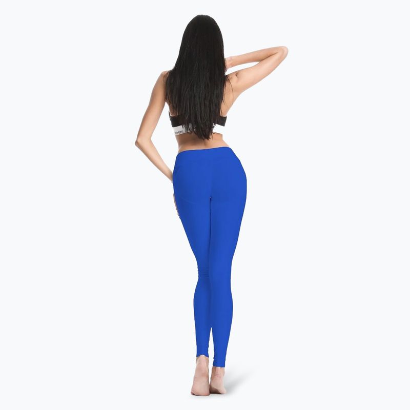Leggings donna Chiara Wear Push Up blu 2