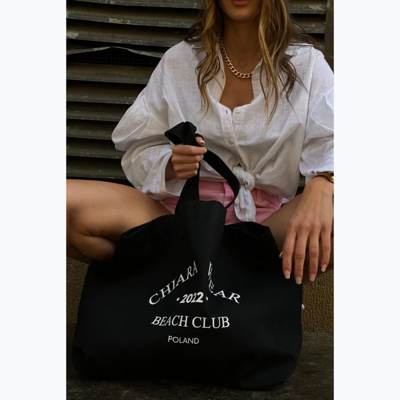 Chiara Wear Beach Club Tote bag nero 3