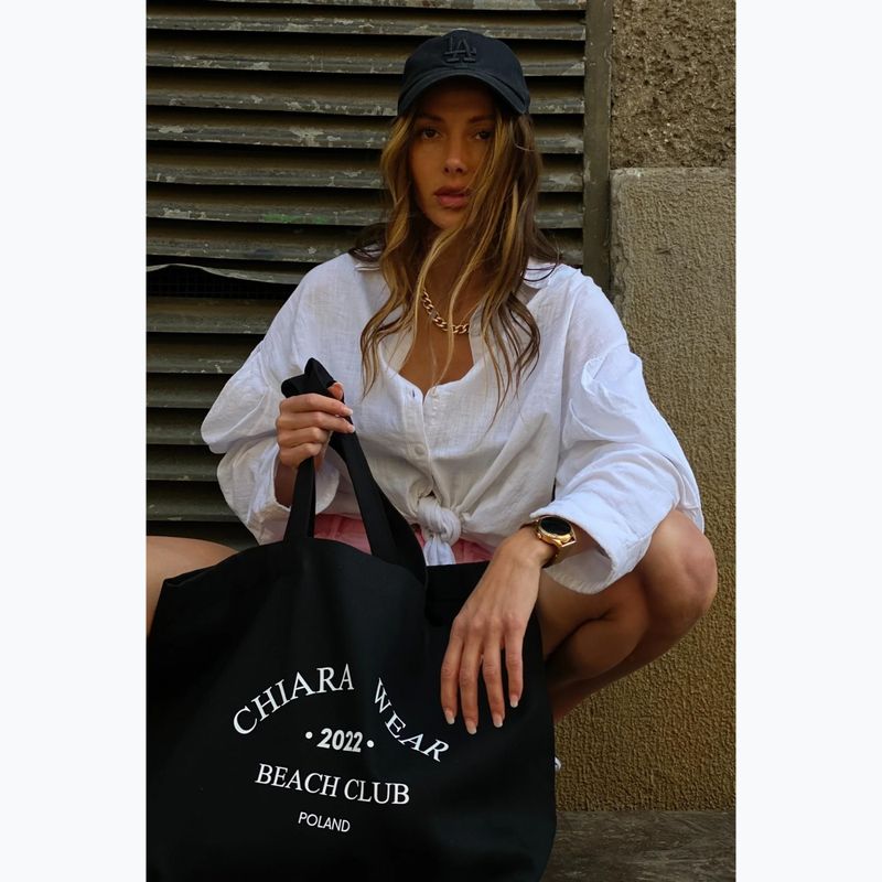 Chiara Wear Beach Club Tote bag nero 4