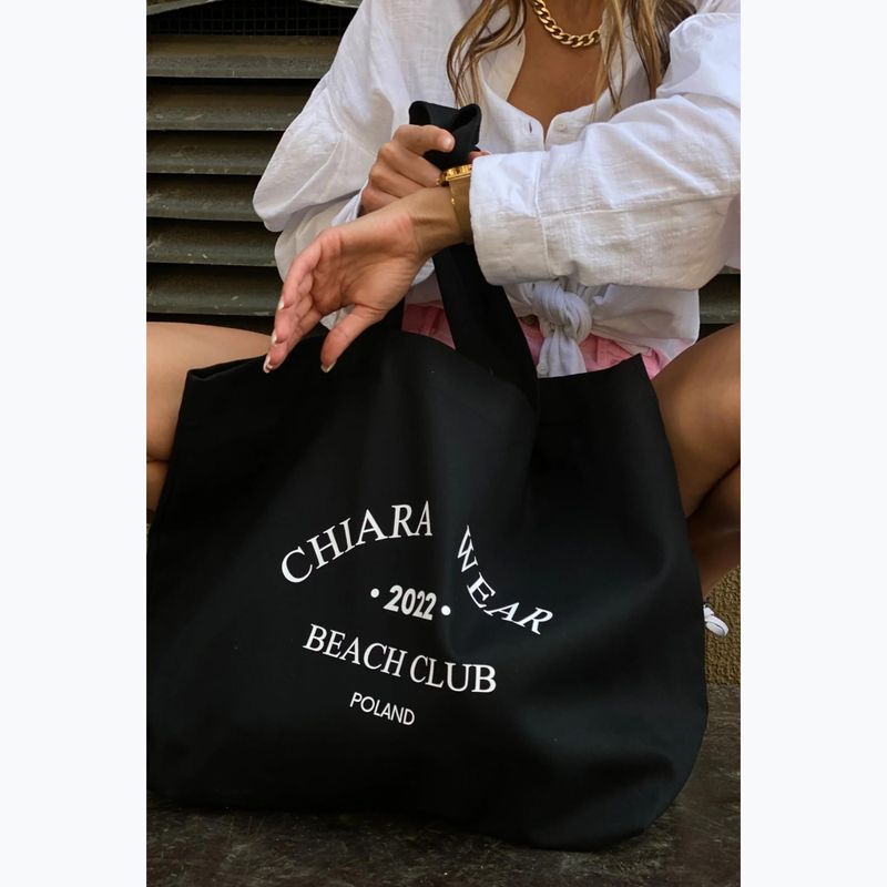 Chiara Wear Beach Club Tote bag nero 5