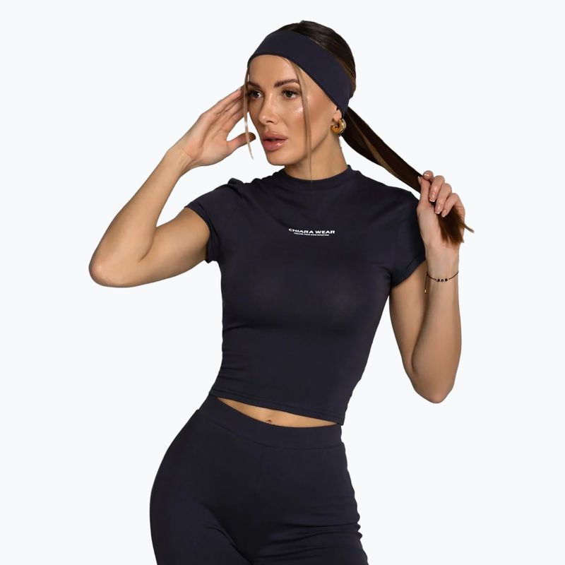 Chiara Wear fascia donna cotone grafite 2