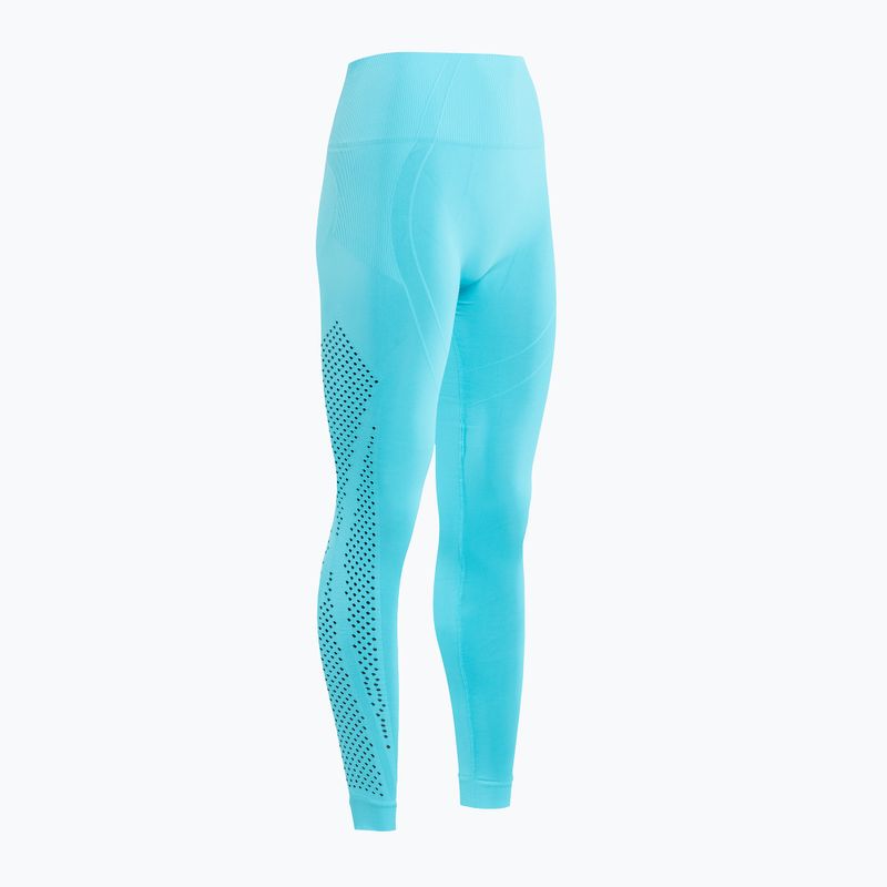 Leggings da allenamento da donna 2skin Power Seamless Turchese 3