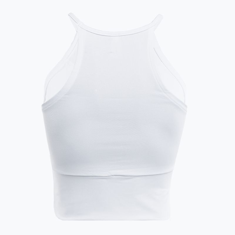 Top da allenamento donna 2skin Crop Top Bianco 2