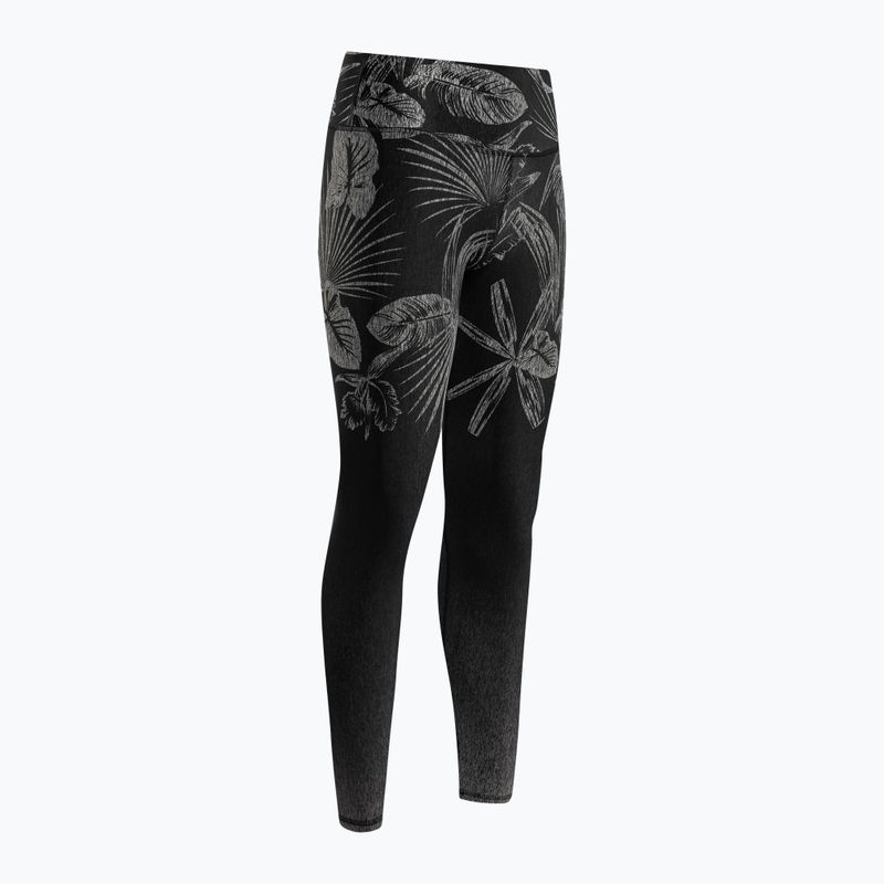 Leggings da allenamento da donna 2skin Ombre Jungle Nero 3