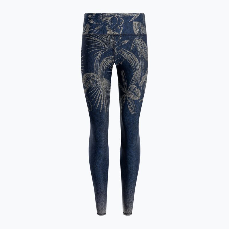 Leggings da allenamento donna 2skin Ombre Jungle Navy