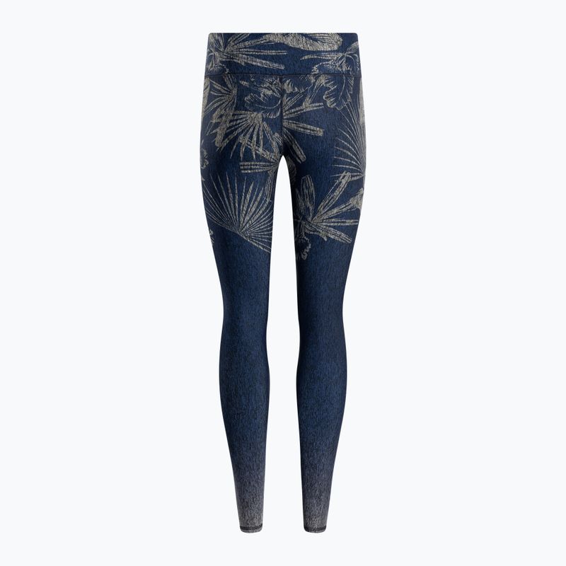 Leggings da allenamento donna 2skin Ombre Jungle Navy 2