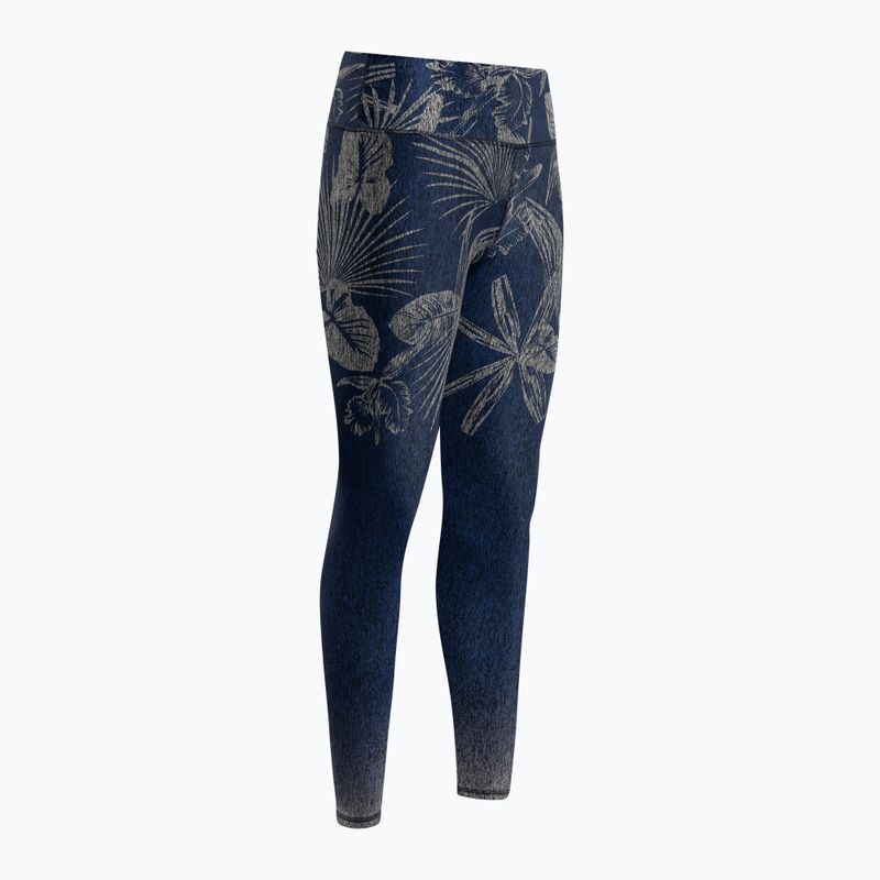 Leggings da allenamento donna 2skin Ombre Jungle Navy 3