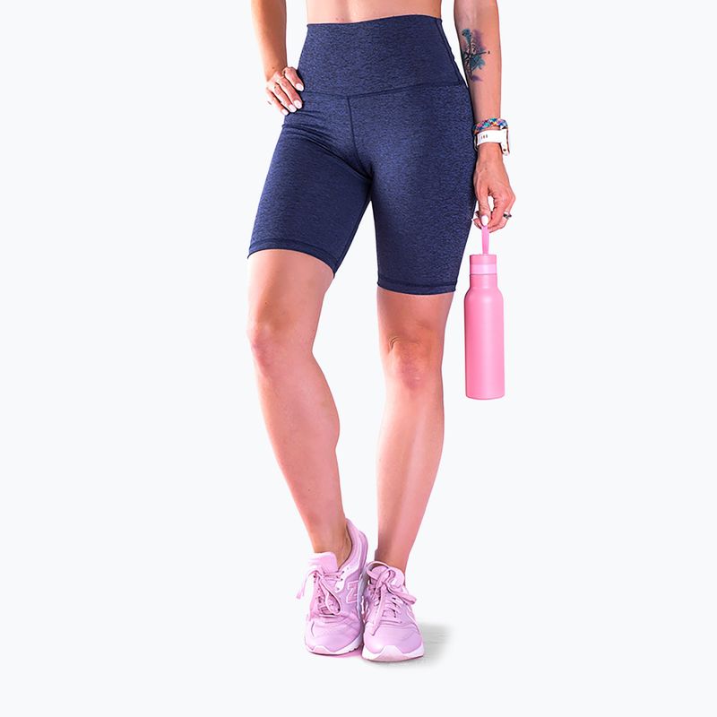 Leggings da allenamento donna 2skin Biker Ultra Navy 4
