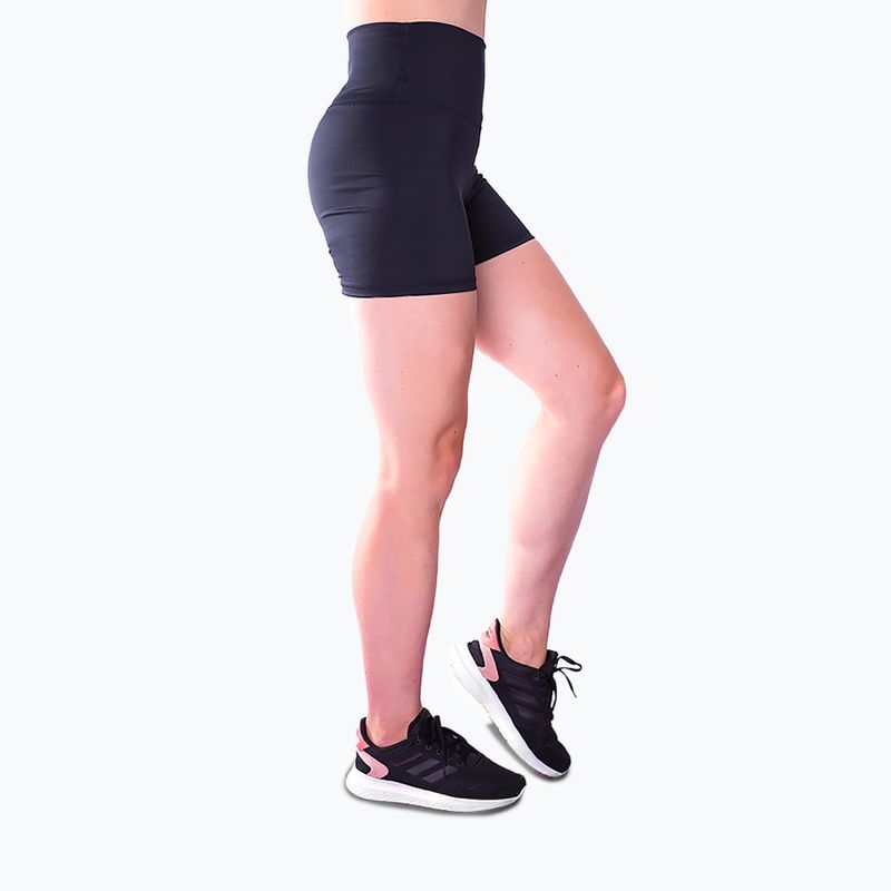 Pantaloncini da allenamento da donna 2skin Basic Nero 6