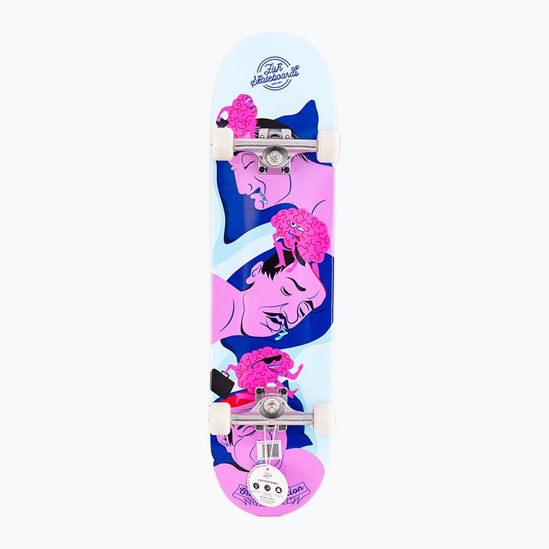 Fish Skateboards Pro Brain Vacation 8.0" skateboard classico 3