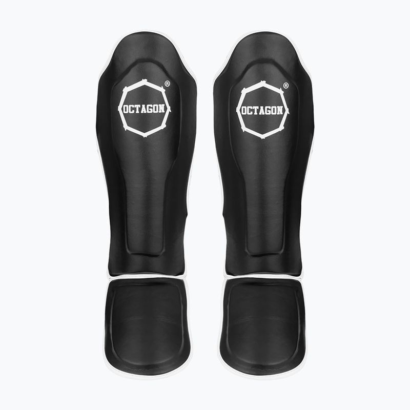 Protettori per tibia e piede Octagon Light neri