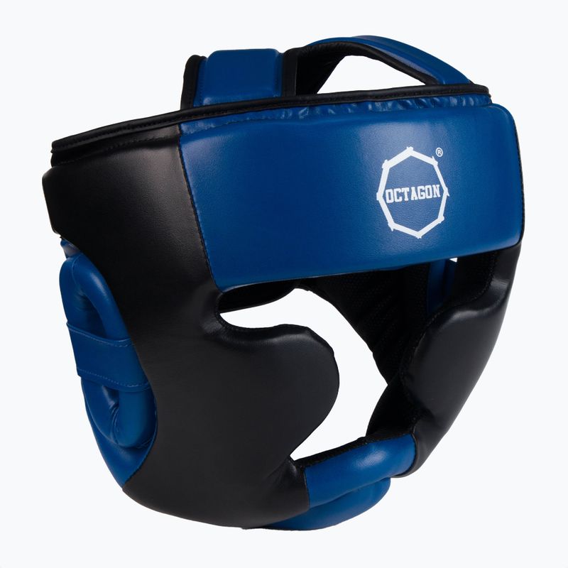 Casco da boxe Octagon Plain blu