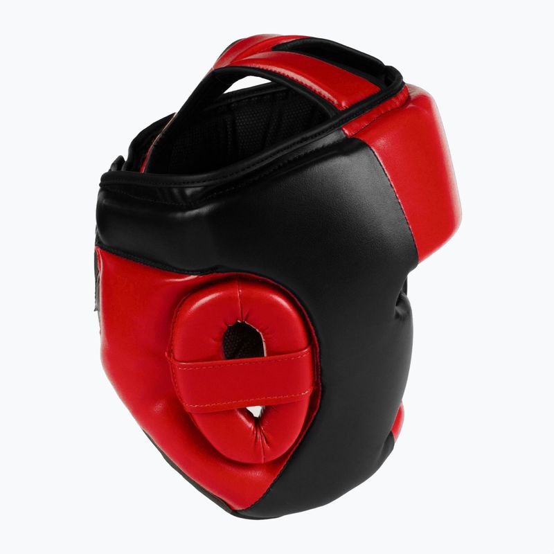 Casco da boxe Octagon Plain rosso 2