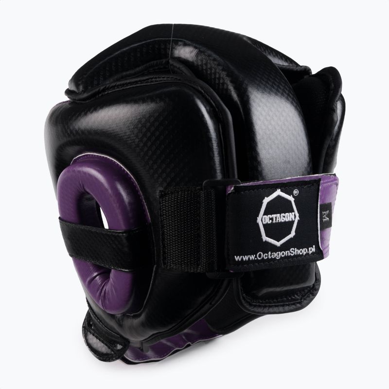 Casco da boxe per bambini Octagon Plain viola 3