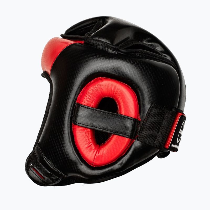 Casco da boxe Octagon Carbon red 2