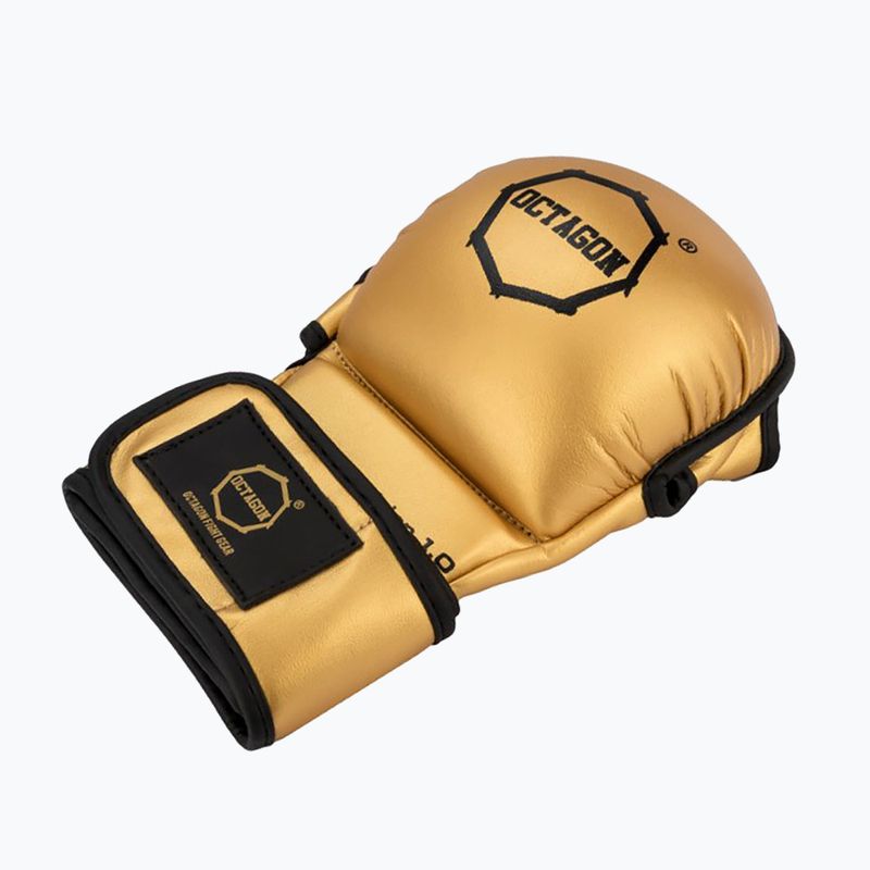 Octagon Gold Edition 1.0 Guanti da presa MMA in oro 2